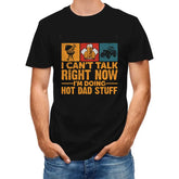 Je n'ai pas le temps de parler en ce moment, je fais des choses cool avec papa, T-shirt pour la fête des pères